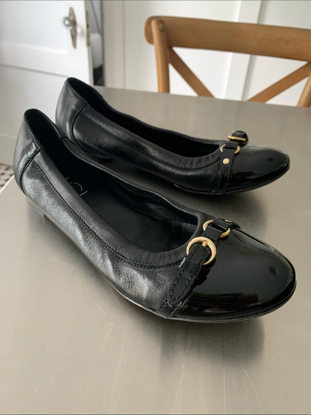 Leather Ballet Flats- AGL Brand from Nordstroms - Size 38